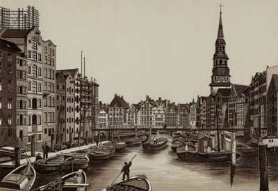 Hamburgo: Reimers-Fleet, Reimers Fleet (litografia) de German School