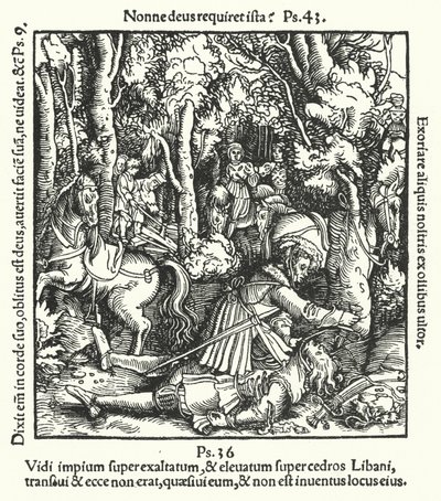 Hans von Hutten morto por Ulrich, duque de Wurttemberg, 1515 de German School