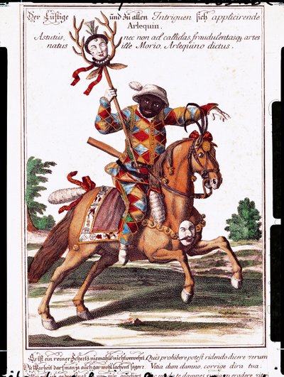 Arlequim a cavalo de German School