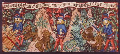 Henrique, o Leão, tapeçaria alemã de German School