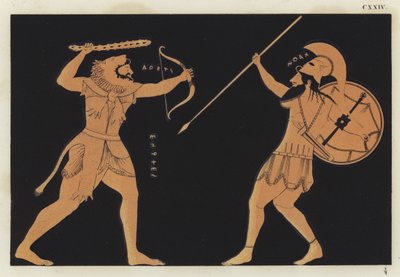 Hércules lutando Ares de German School