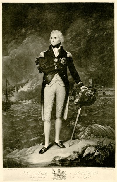 Horatio Lord Nelson, 1884-90 (fototipo) de German School