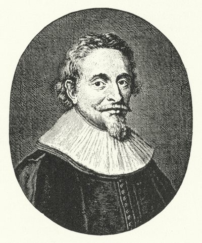 Hugo Grotius, jurista holandês (gravura) de German School