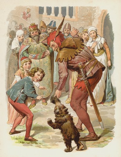 Ilustração para Till Eulenspiegel de German School