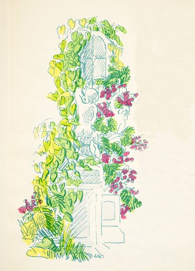 Ilustração de Styl, pub.1922 (pochoir print) de German School