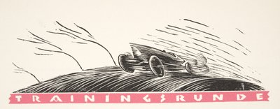 Ilustração de Styl, pub.1922 (pochoir print) de German School