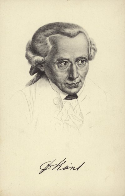 Immanuel Kant (litografia) de German School