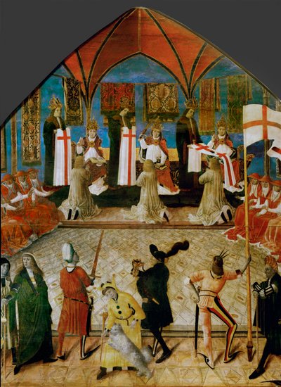 Investidura do primeiro Grão-Mestre da Ordem dos Cavaleiros de São Jorge, Moisés Siebenhirter de German School