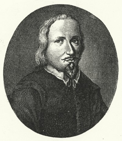 Jakob Boehme, teólogo alemão (gravura) de German School