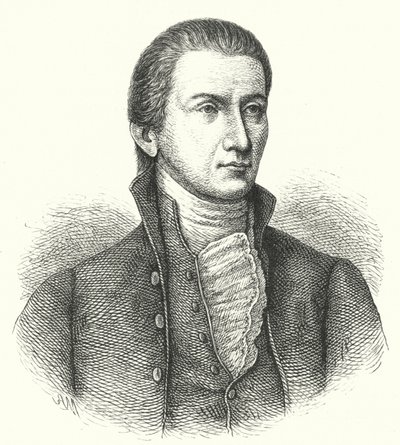 James Monroe, estadista americano (gravura) de German School