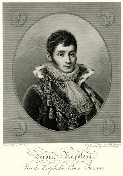 Jerome Bonaparte, 1884-90 de German School