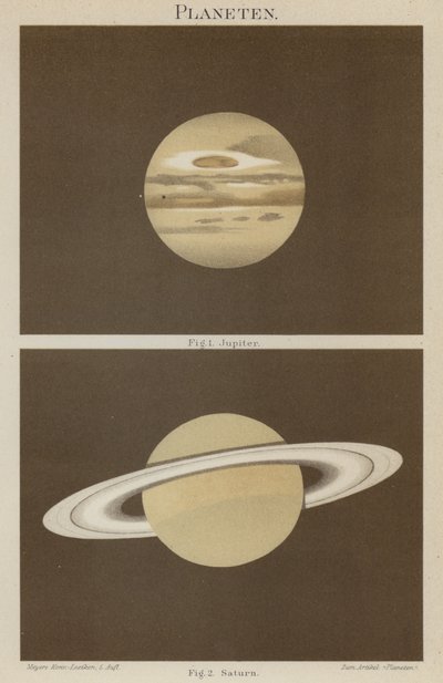 Júpiter e Saturno de German School