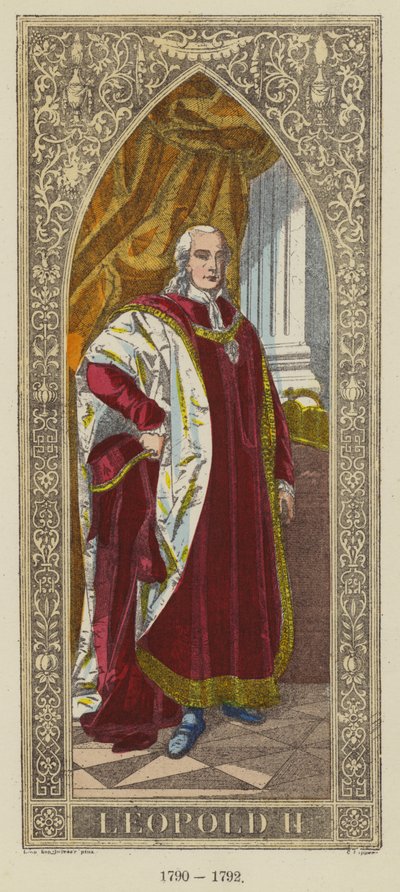 Leopold II, 1790-1792 de German School