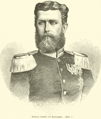 Leopold, príncipe de Hohenzollern de German School