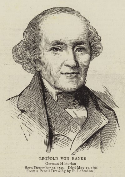 Leopold von Ranke (gravura) de German School