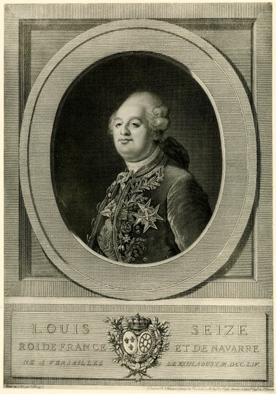 Ludwig XVI., 1884-90 (fototipo) de German School