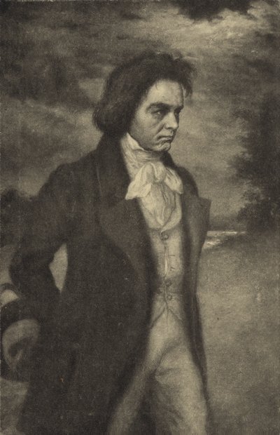 Ludwig van Beethoven, compositor e pianista alemão (1770-1827) de German School