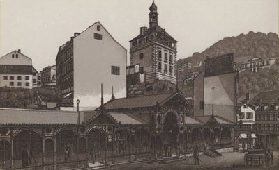 Mercado (litho) de German School