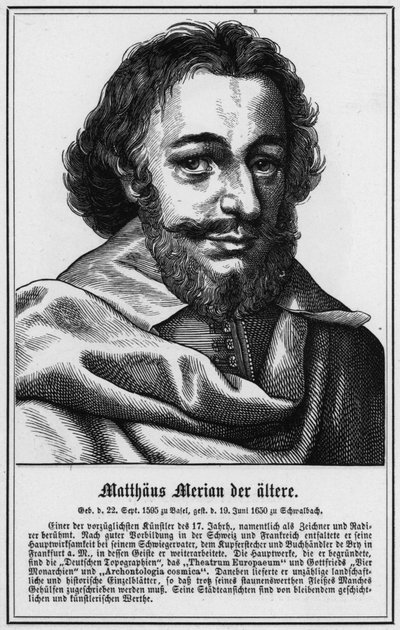 Matthaus Merian the Elder (gravura) de German School