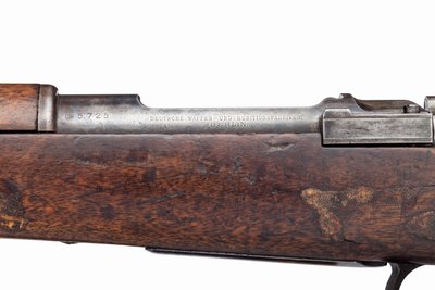 Carabina de Cavalaria Mauser 7 mm utilizada pela Boer Commandos de German School