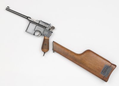 Mauser C96 7,63 mm pistola de German School
