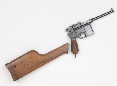 Mauser C96 7,63 mm pistola de German School