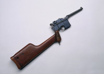 pistola M1896,1898 de 7,63 mm Mauser auto-carregável de German School