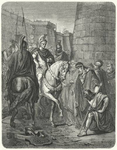 Metellus na Grécia (gravura) de German School