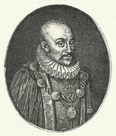Michel de Montaigne, filósofo francês (gravura) de German School