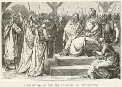 Emires mouros antes de Charles em Paderborn de German School