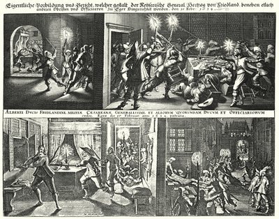 Assassinato de Albrecht von Wallenstein e dos seus apoiantes de German School