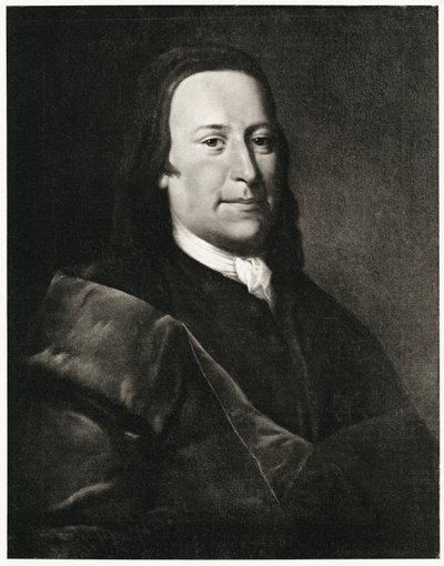 Nikolaus Ludwig Conde von Zinzendorf, 1884-90 (fototipo) de German School
