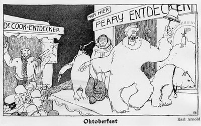 Pólo Norte: Cook e Robert Edwin Peary - Jugend de German School
