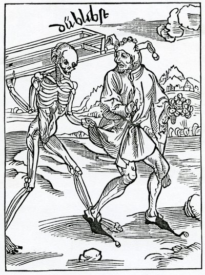 De folias que desdenham o mal não há motivo para isso, ilustração da tradução inglesa de Alexander Barclay de "O Barco dos Loucos", de uma edição publicada em 1874 de German School