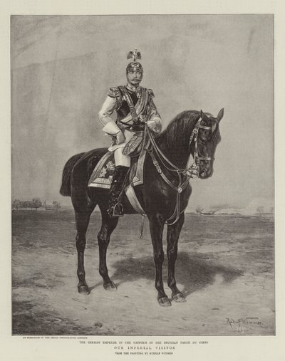 Nosso Visitante Imperial (litho) de German School