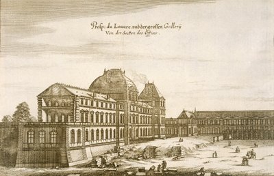 Palácio do Louvre de German School