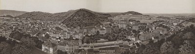 Panorama de Karlovy Vary (litho) de German School