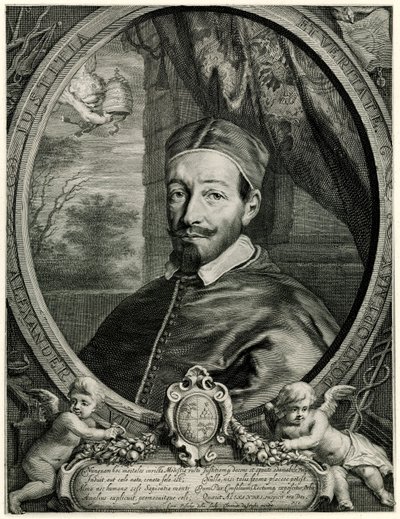O Papa Alexandre VII. de German School