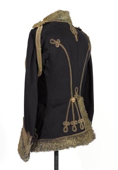 Pelisse, 3º Zieten Hussars, HRH O Duque de Connaught, pré-1914 (pelisse) de German School
