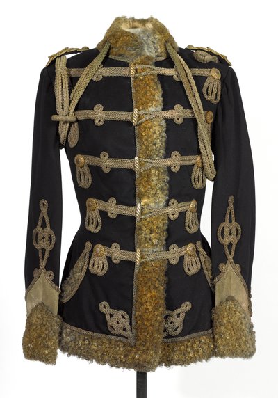 Pelisse, 3º Zieten Hussars, HRH O Duque de Connaught, pré-1914 (pelisse) de German School