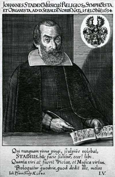 Retrato de Johann Staden (1581–1634) de German School