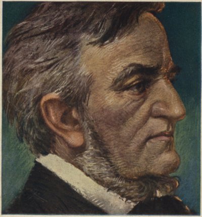 Retrato de Richard Wagner de German School