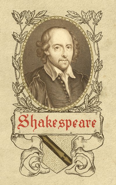 Retrato de William Shakespeare. de German School