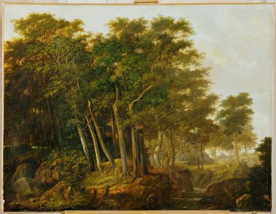 Provavelmente Carl Friedrich Lessing ... (pintura sobre tela) de German School