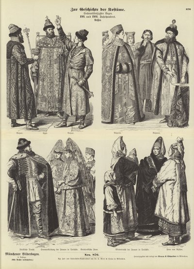 trajes russos de German School
