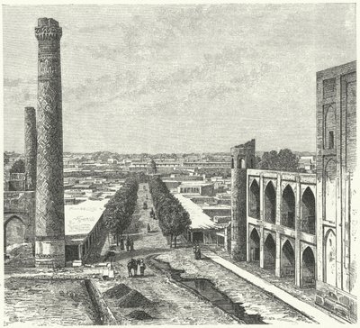 Samarkand (gravura) de German School