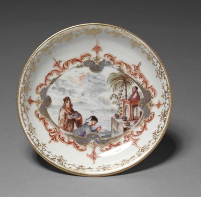 Pires, fabricante Meissen Porcelain Factory, Alemanha, c.1723 de German School
