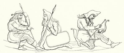 Scythians (gravura) de German School