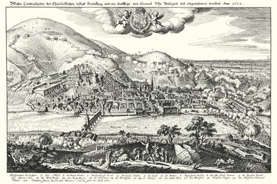 Cerco de Heidelberg pelo Conde de Tilly de German School