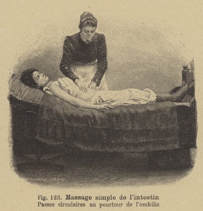 Massagem intestinal simples de German School